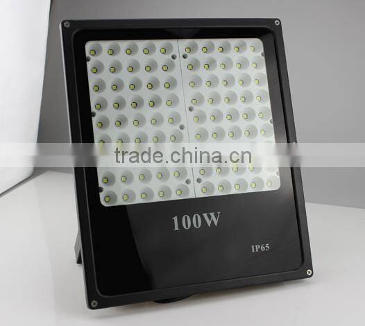 100 watts with Lens small beam angle high brightness led flood light