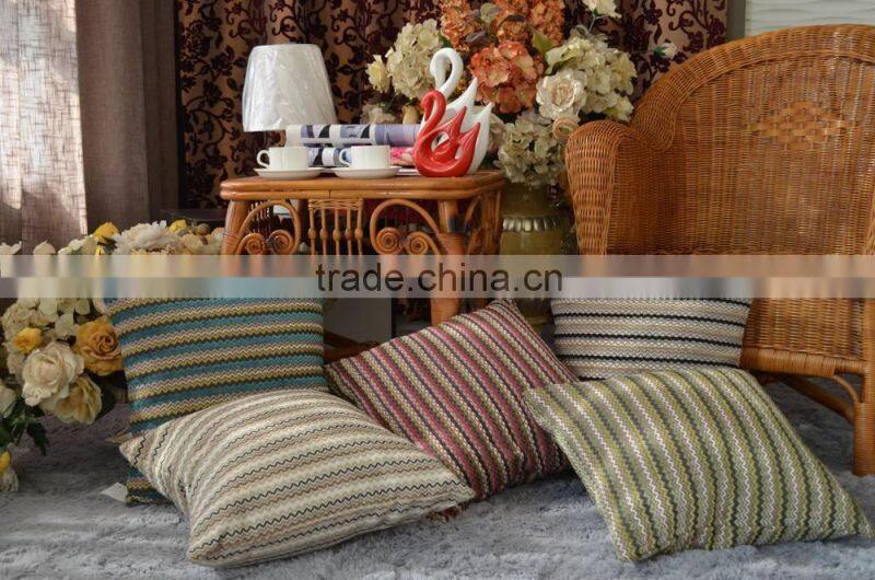 yarn dyed chenille pillow