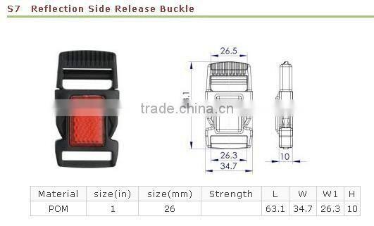 Wholesale plastic products dog pet collar buckle leashes hardware