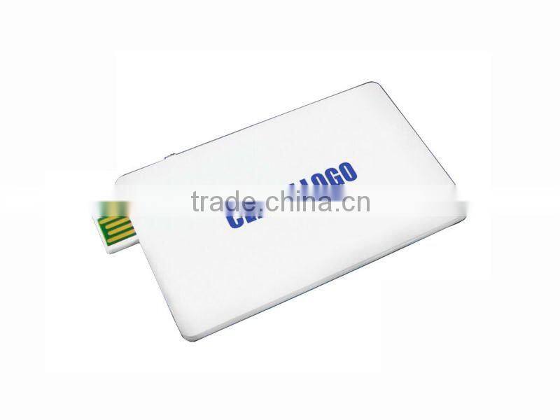 full capacity laser print logo promotion item card usb flash drive