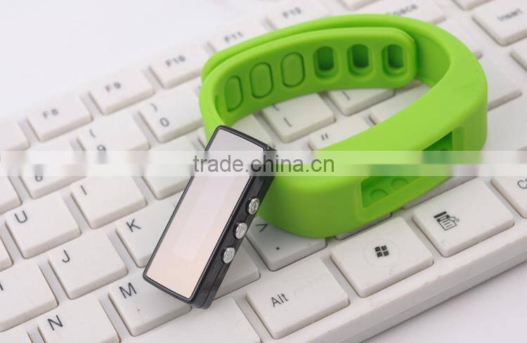 Trade assurance smart health sleep monitor bluetooth bracelet wristband for Andriod system