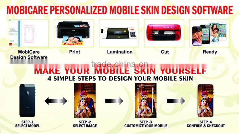 new custom mobile skin making business