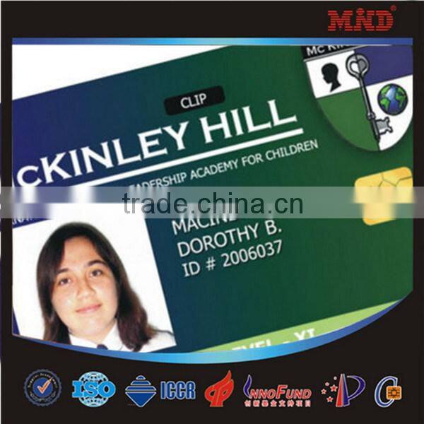 MDC41 Plastic facebook id card / School student photo id card / Business employee id card