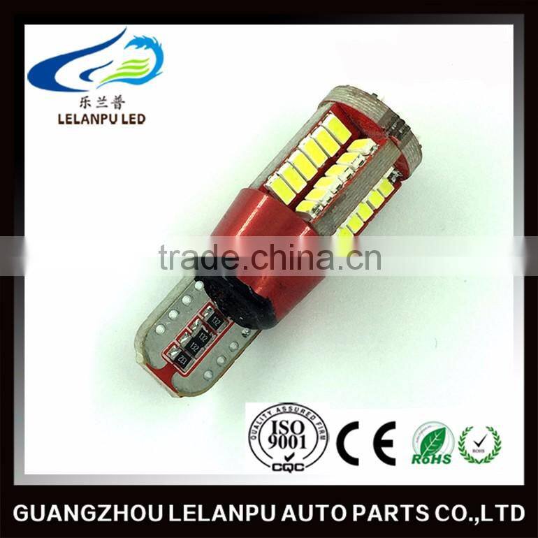super bright auto 12v led T10 4014 27SMD canbus Interior led light for car