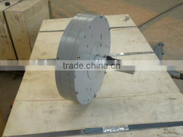 1000W/150rpm Coreless disc type generator; Low RPM PMG (Permanent Magnet Generator)