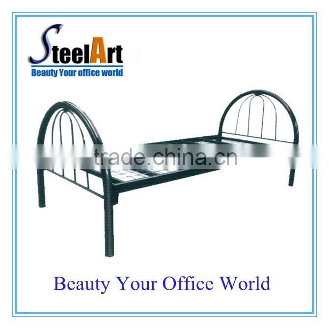 Gridding and keel customized steel single beds for sale