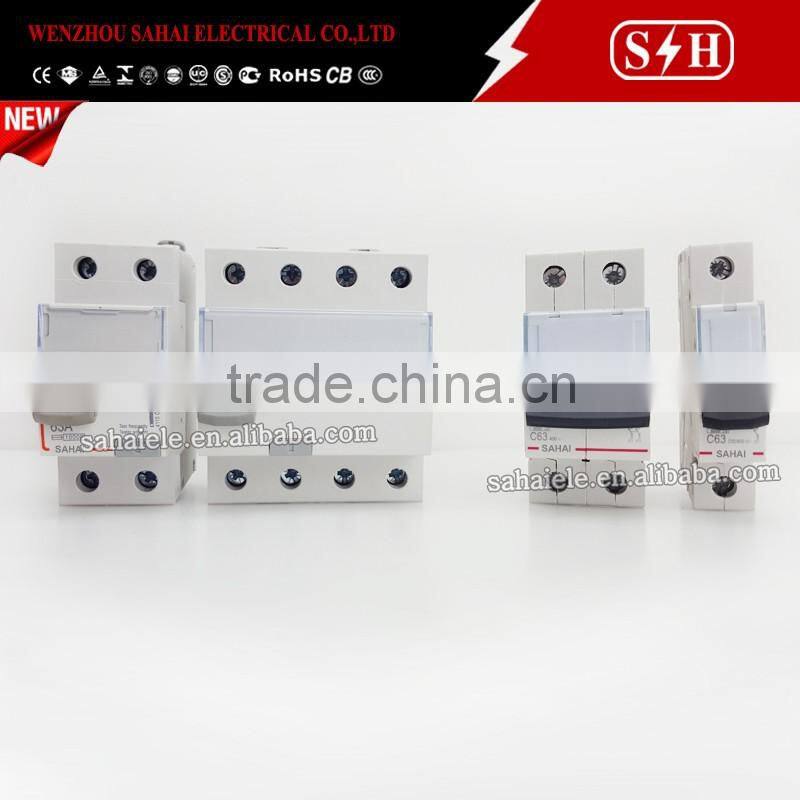 New DX rccb 2p 4p electro-magnetic model elcb 230/415v id earth leakage circuit breaker