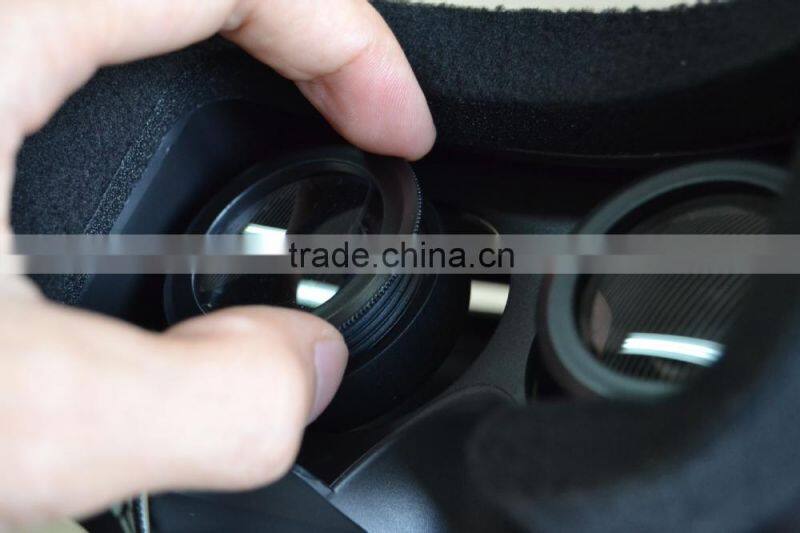 Virtual reality Universal 3d video glasses for mobile phone