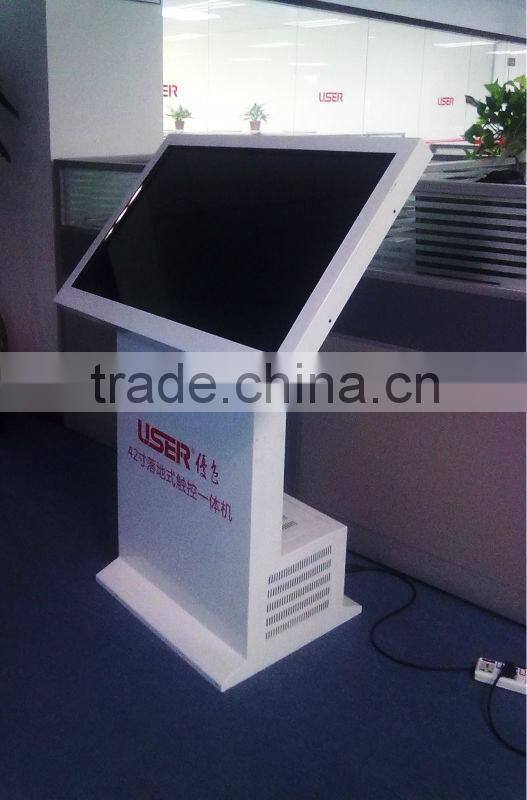 42 inch Floor-stand LCD Interactive mulit Touch electronic kiosk US-TH42