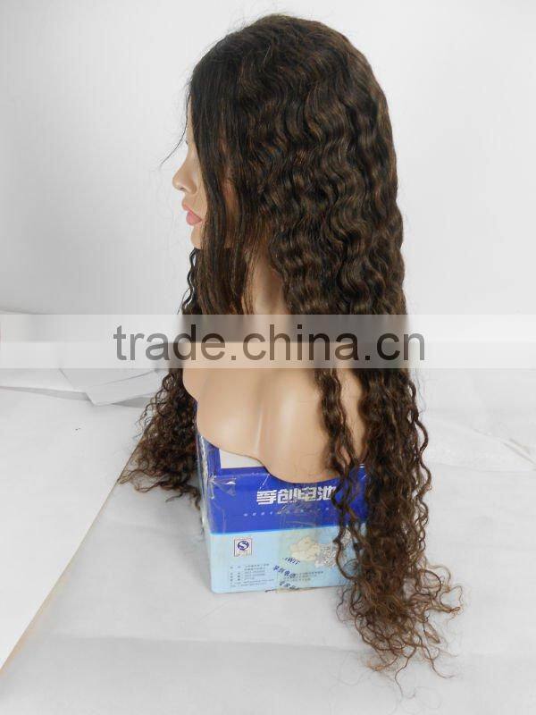 30" inch mono top wig