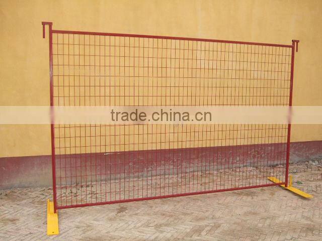 2''x4'' PVC spraying high visibility fencing