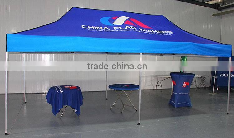 custom trade show display 3x3 easy up tent
