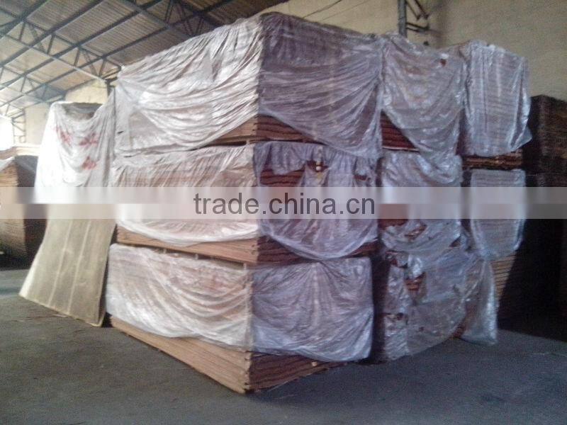 Linyi manufacturer of 0.3mm natural veneer gurjan face/keruing veneer face