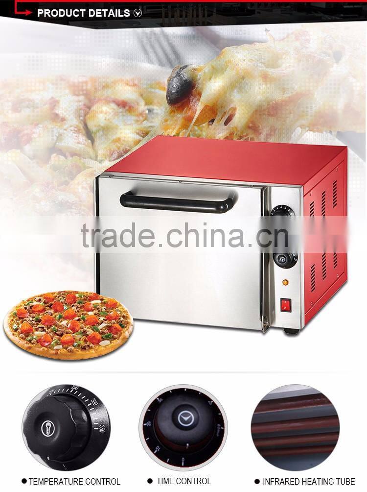 high quality commercial hotel kitchen equipment electric pizza ovenwith timing