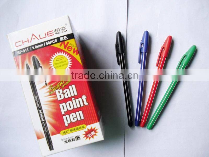 Gliding Plastic Ballpoint Pen