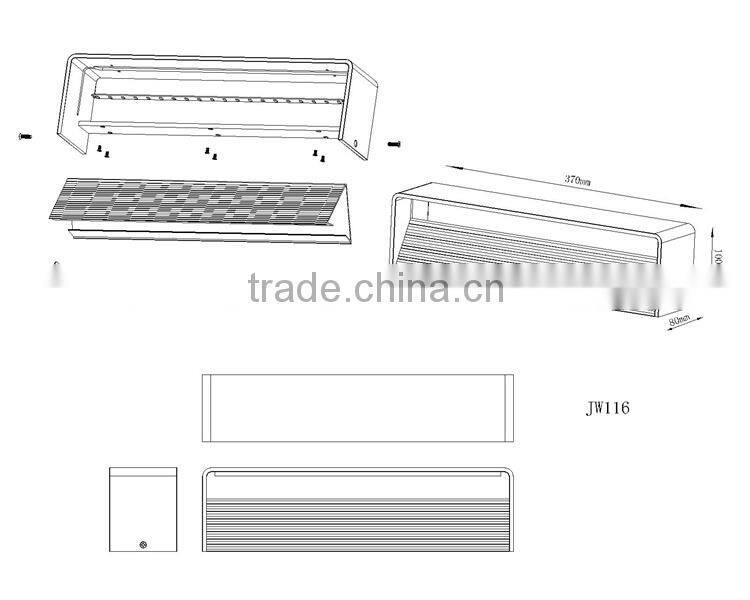 Indoor aluminum wall sconce JW-116 wall pack led