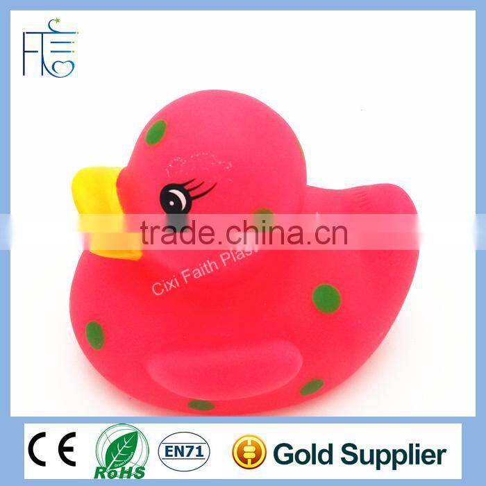 Wholesale Lovely Yellow Vinyl Duck,rubber bath duck,vinyl duck baby toys