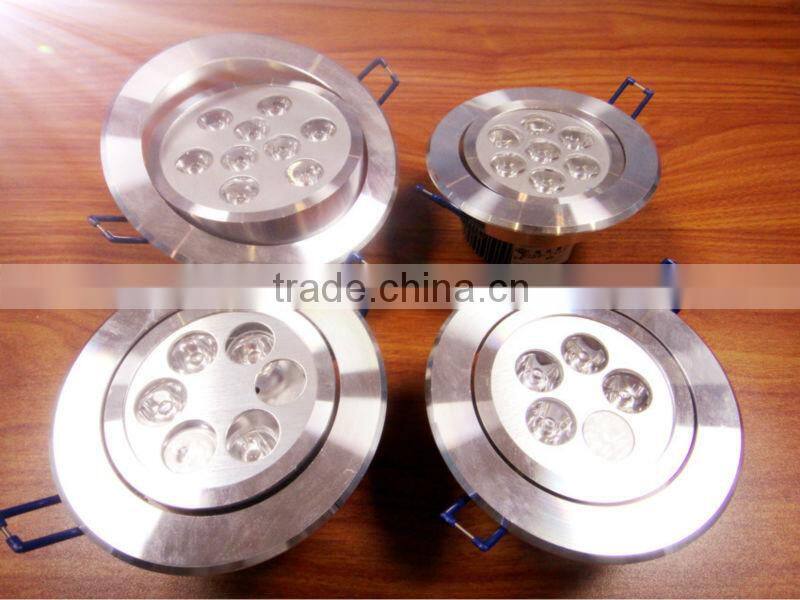 metal ceiling suspended ceiling parts 24w aluminum led ceiling light housing