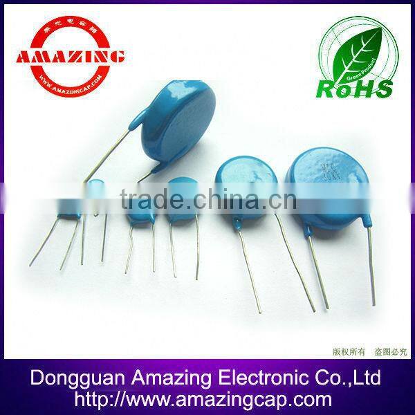 Capacitor manufacture/ high voltage disc ceramic capacitor CT81 3kV 6kV 100 104pF free samples