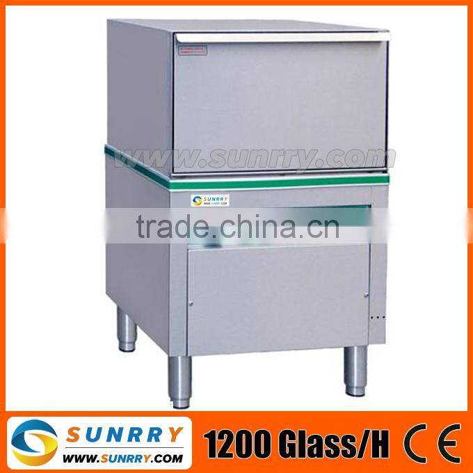 Glass washer 1200 Glasses/H glass washer 1200 Glasses/H double glazed glass washer capacity 12L (SY-DW1200 SUNRRY)