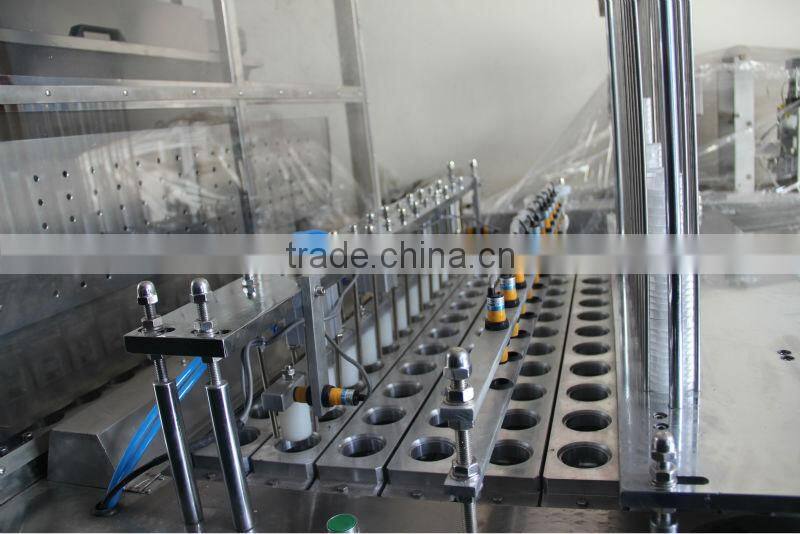 cheap automated custom powder cups filling sealing machine