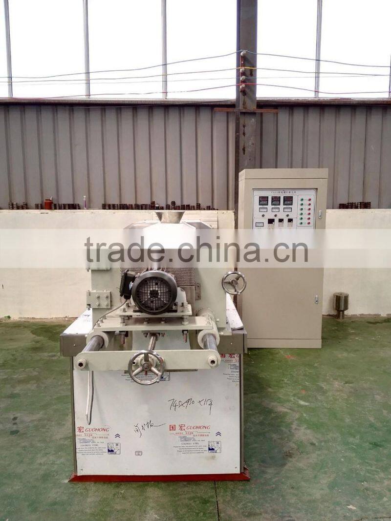 (Skype/Wechat: hnlily07) snack food machinery extruder/most popular puffed corn wheat snacks food extruder
