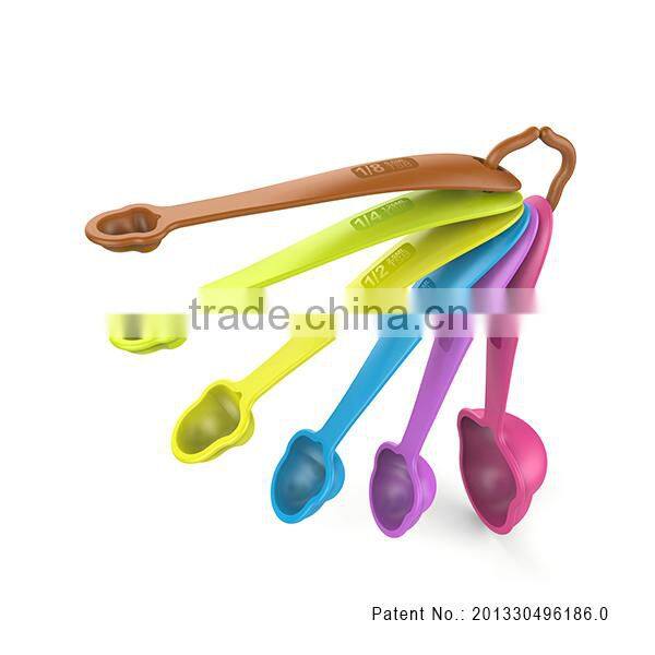 Pinecone Shape Plastic Measuring Spoon Set