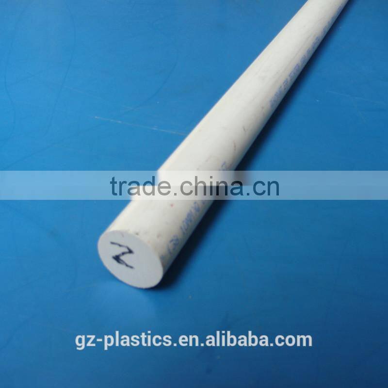 Guangzhou engineering products custom plastic PPS-CA30 PEEK-CA30 bar rod sheet 15mm plastic pps rod