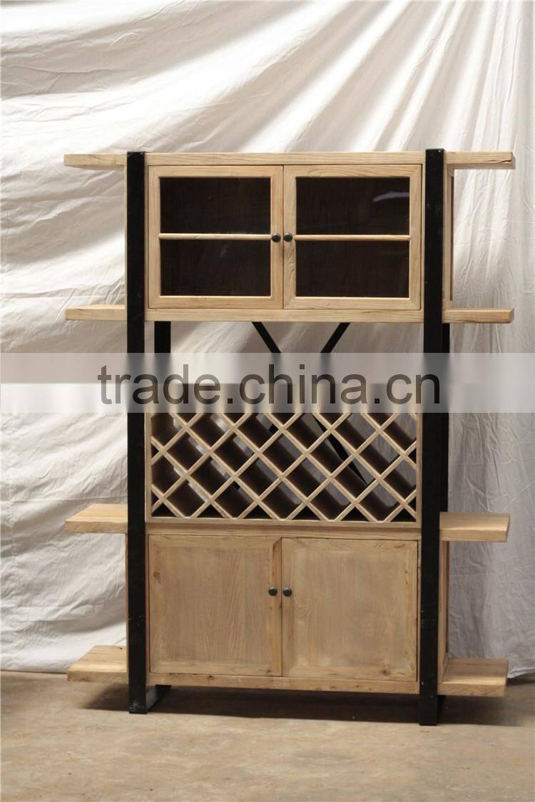 recycle wood dinning room cabinet/ wine cabinet