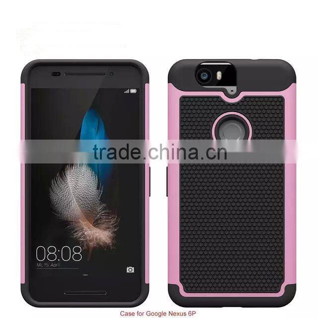 Keno For Google Nexus 6P Heavy Duty Hybrid Phone Cover Case Cell Phone Accessories
