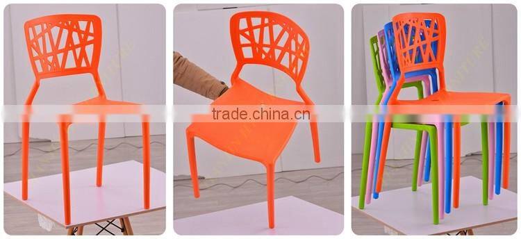 leisure stacking plastic chair with high quality ,coffer chairs HYX-202