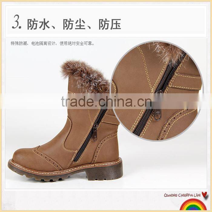 2016 Warm keeping electronic heated shoes produced in China