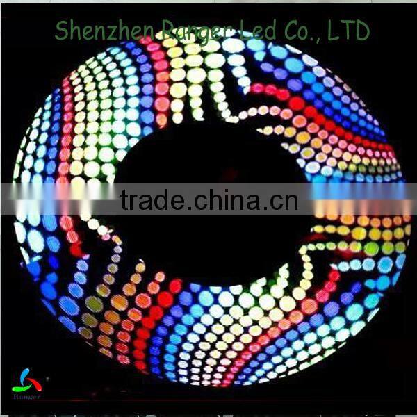 LED POI, LED WAND, led spinning wand, Graphics display for Nunchaku dancer,DIY