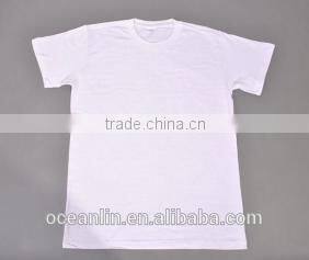 wholesale plain white tshirts for men