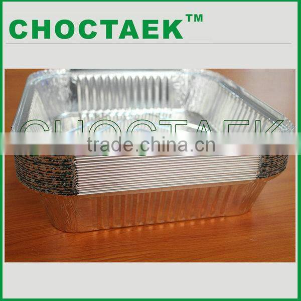 Disposable aluminum foil container(takeaway tray)
