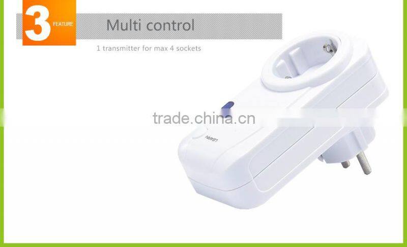 press button home automation system wireless remote control switch socket