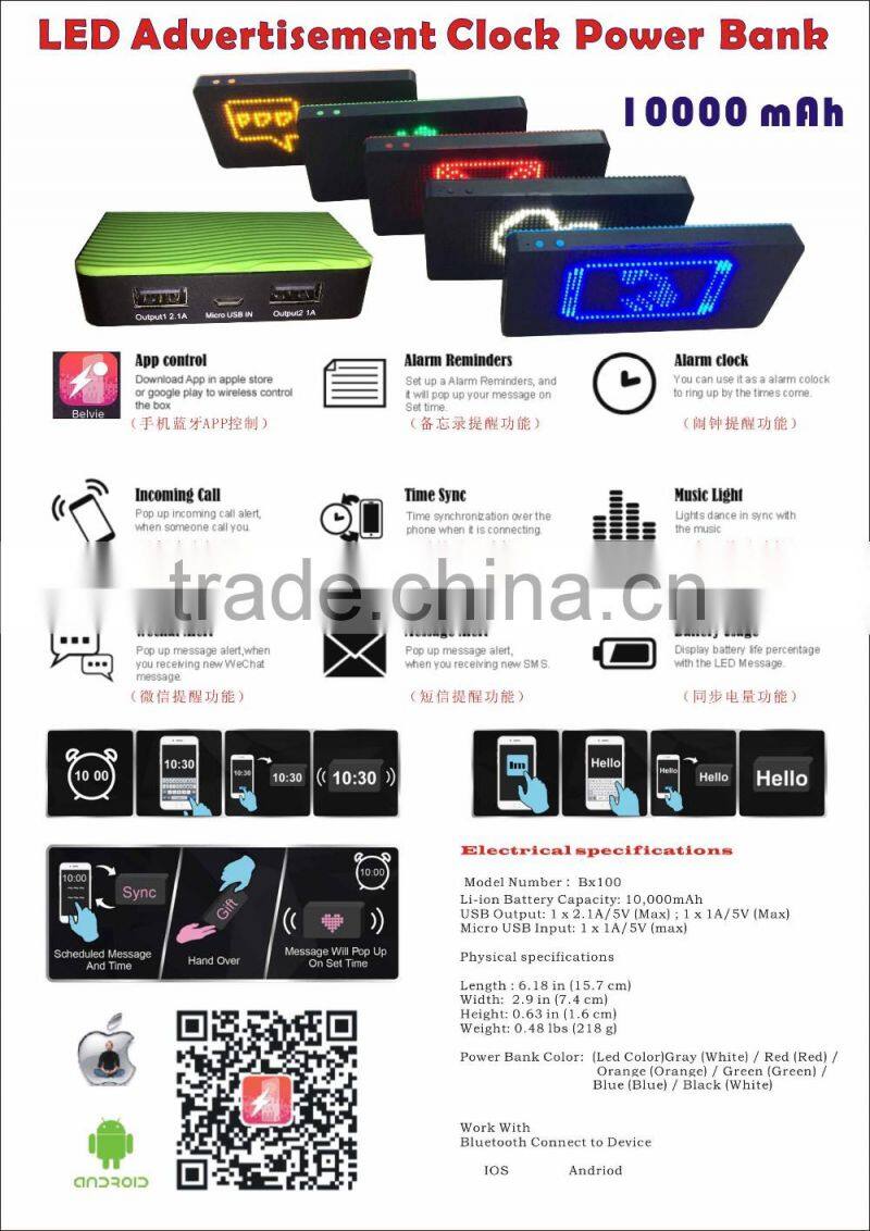 china power banks card power banks LED power bank supplier