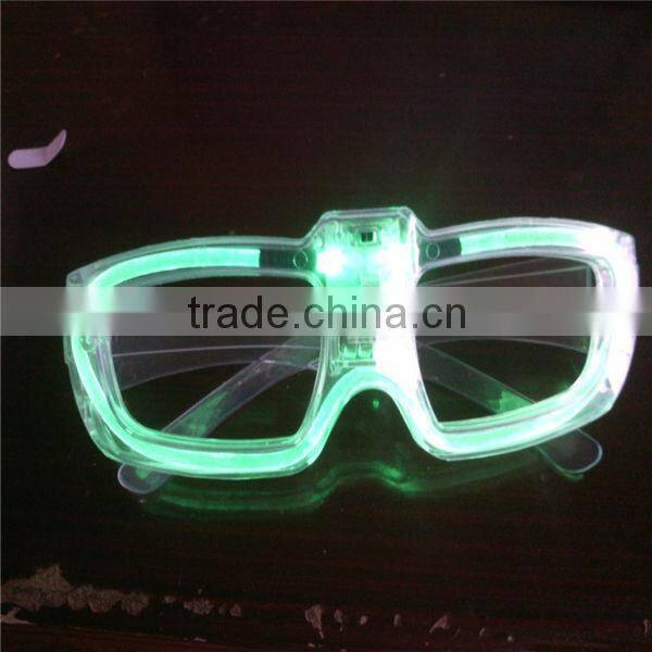 3d glasses New Plastic glasses case With Flashing Light