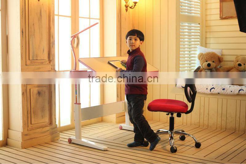 Height adjustable children kids school desk