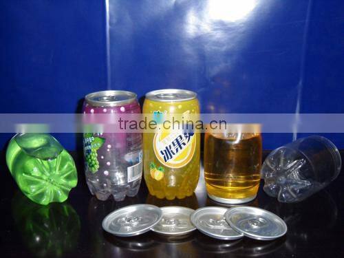 custom 355ml empty clear plastic fruit juice bottles