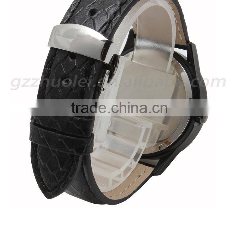 Luxury real snake 20mm leather watch band leather watch strap