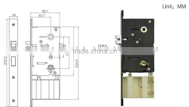 european door lock LSD601 battery