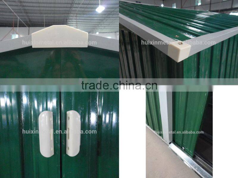 prefabricated steel shed with storage tools function(HX81122)