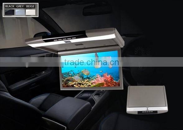 Hdmi Input Car Monitor Car 15" Roof Mount Monitor