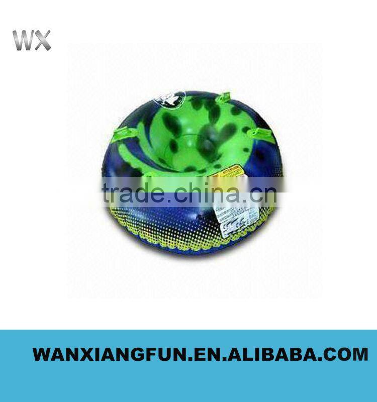 2016 hot sale high quality inflatable snow tube/new design water games adult toy