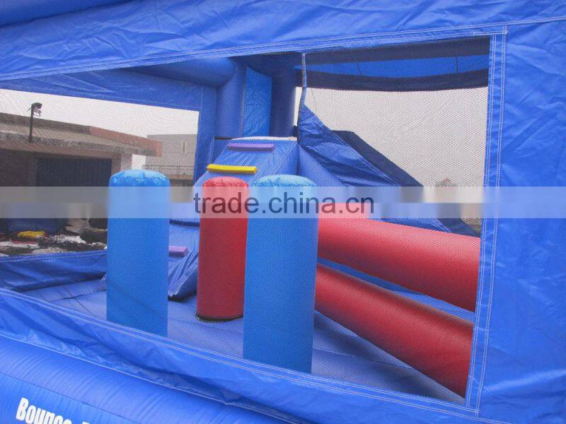 Frozen inflatable slide bounce house for sale, hot sale inflatable slide jumping house