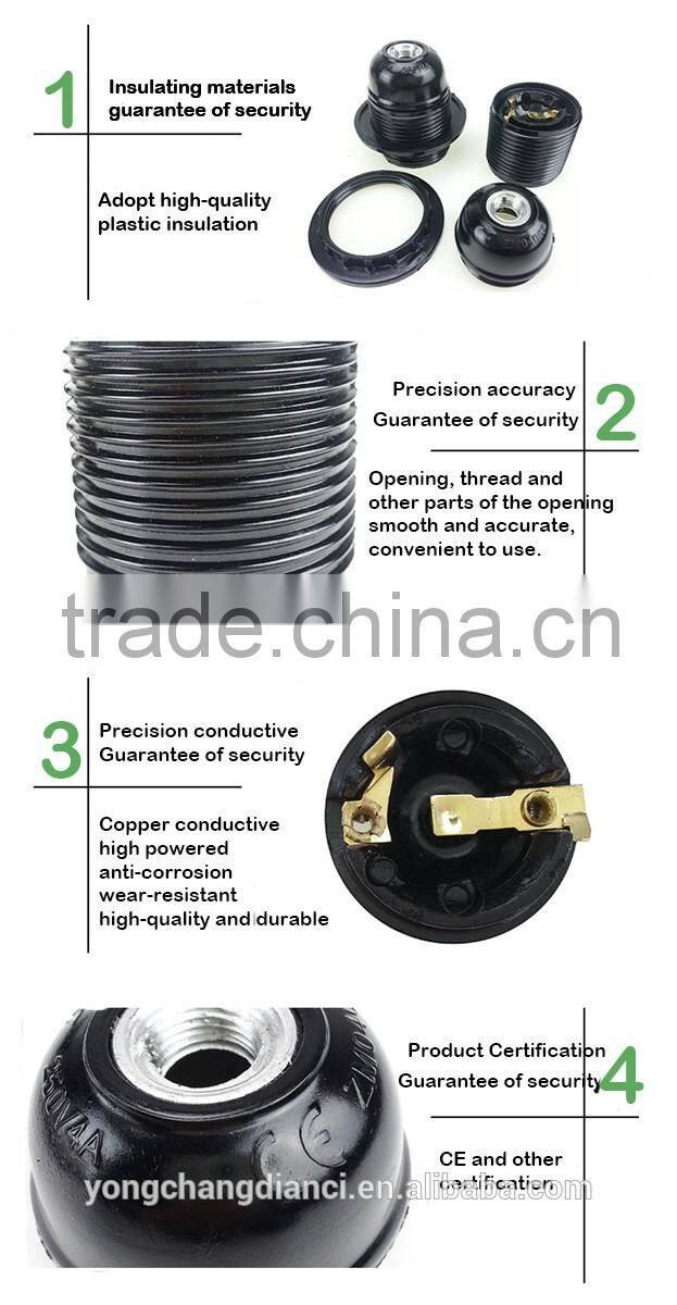 Manufacturer Types of bakelite electric e27 lamp holder