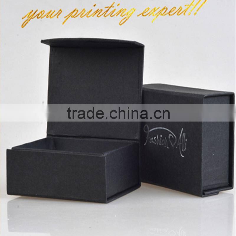 Hard paper folding box magnetic packaging box