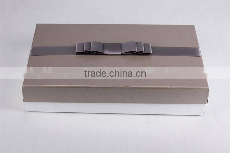 Rectangle paper cosmetic gift set packaging box custom exquisite cosmetic box