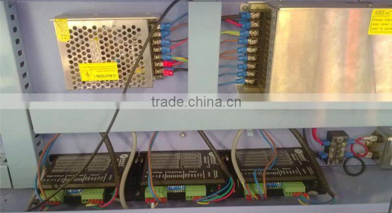 Rotary laser cutting machine with CE PC-1410LR